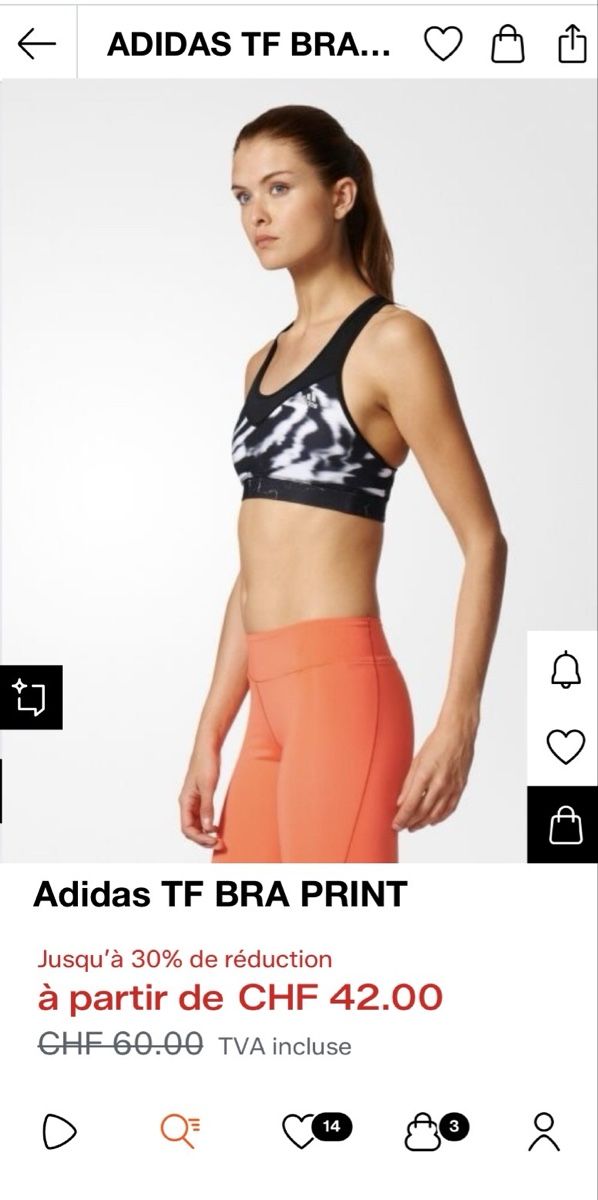 Adidas Tops: Brassière de sport Adidas taille M   – Neu (gemäss Beschreibung) aus Aigle von sow_m7gm 5