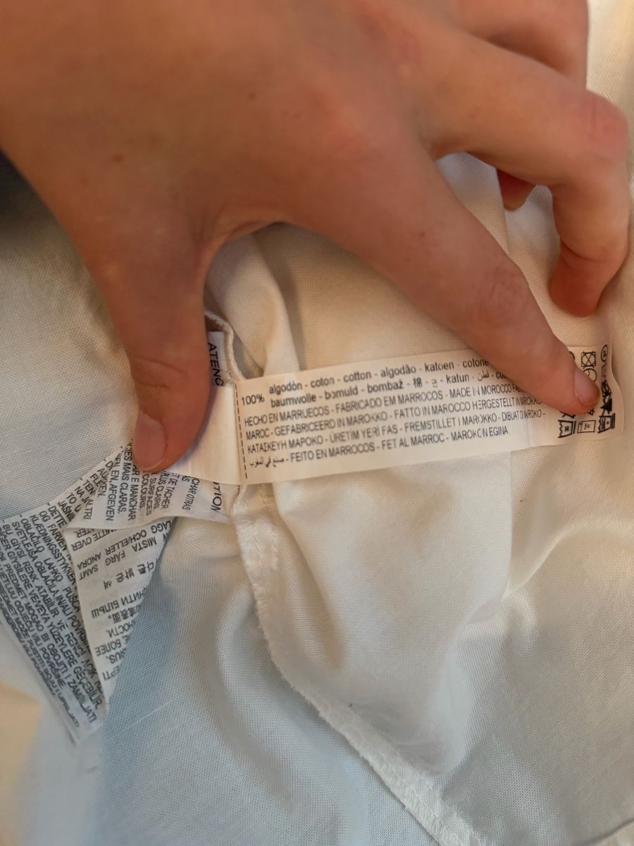Zara Blusen: 100% Baumwoll-Hemd – Neu (gemäss Beschreibung) aus Zürich von ant_x9fd 2