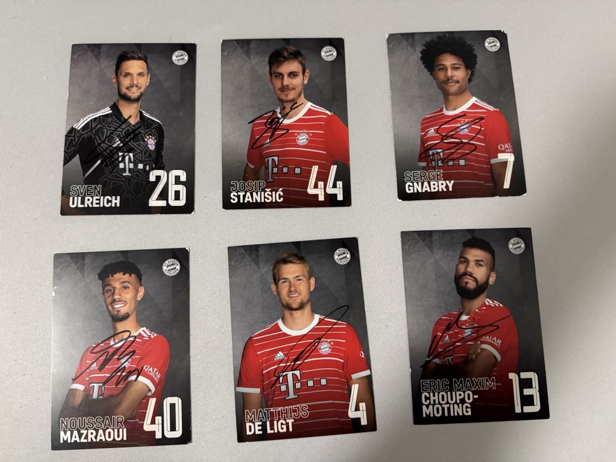 Autogramme: Unterschriebene Fussballkarten – Neu (gemäss Beschreibung) aus Bachenbülach von nafpaktos 3