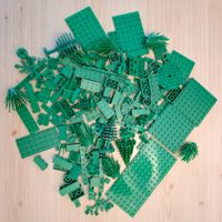 LEGO Bausteine grün gemischt 250 g