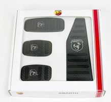 Abarth 500 Original Pedalset Echt Carbon Matt NEU