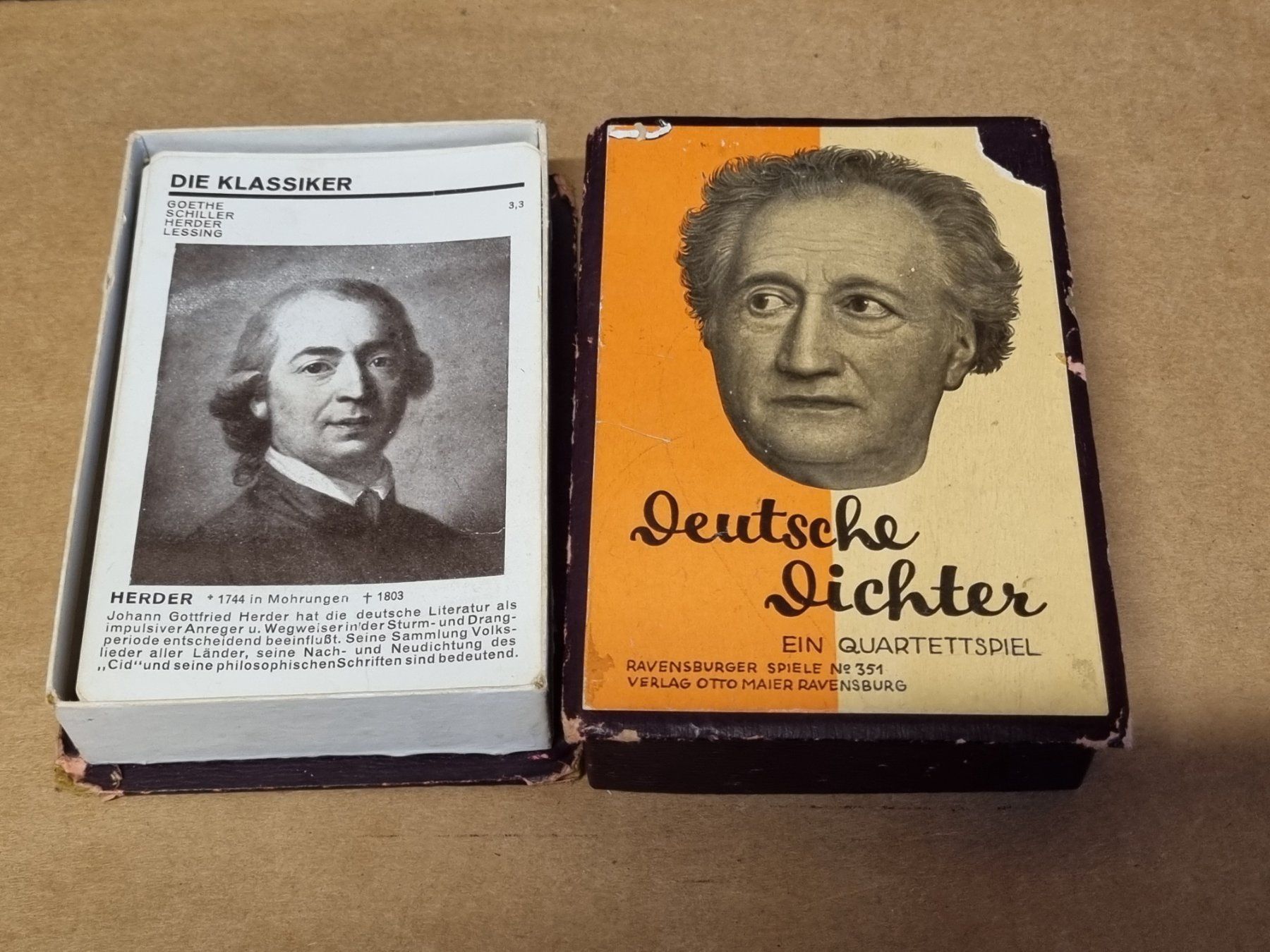 Giochi: Deutsche Dichter Karten – Usato da Schaffhausen venduto da Leveron13 4