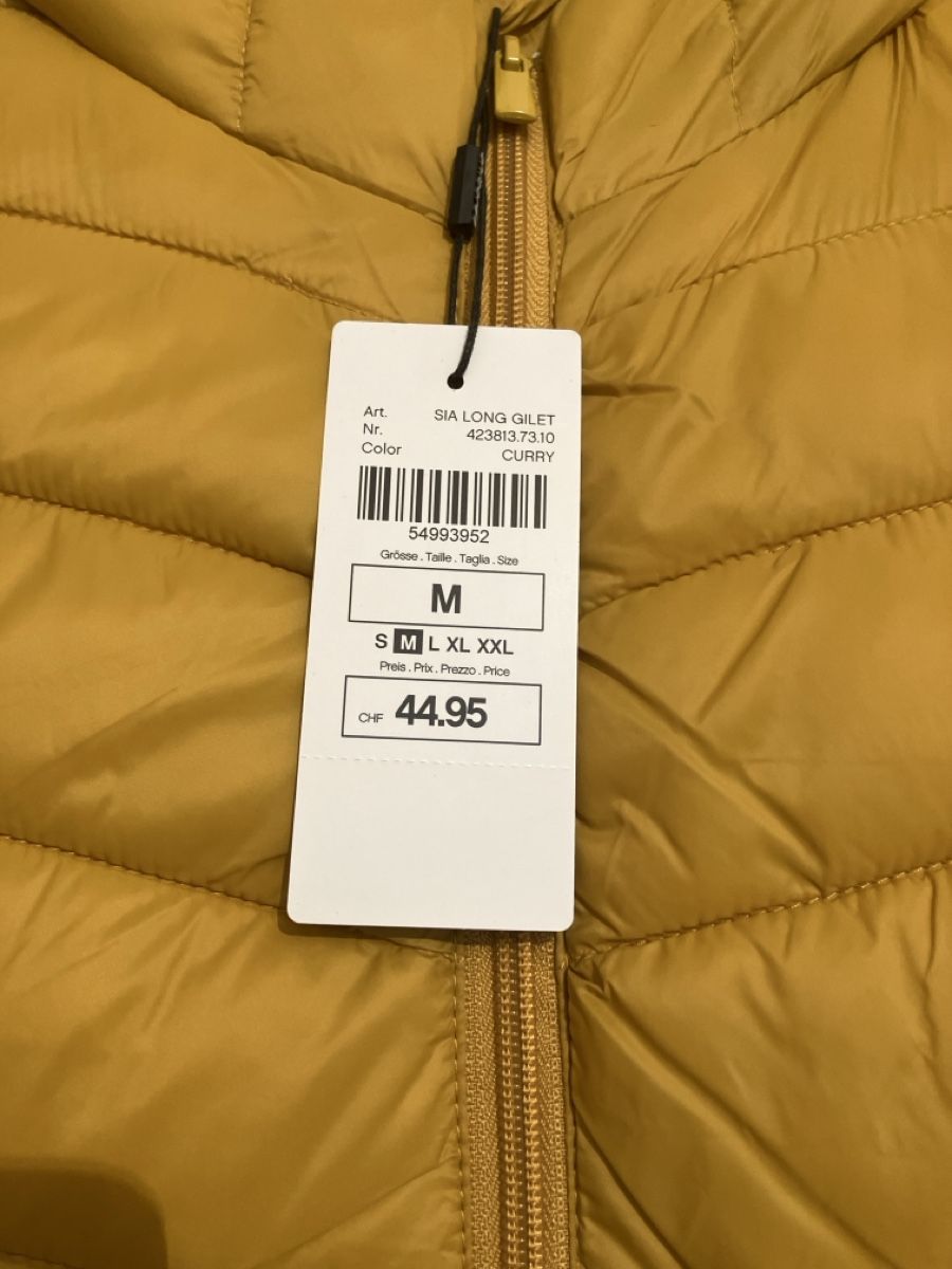 Gilet & Giacche senza maniche: Damen Weste senf Steppweste Grösse M neu – Nuovo e nell'imballaggio originale da Ruggell venduto da VegasGirl 1