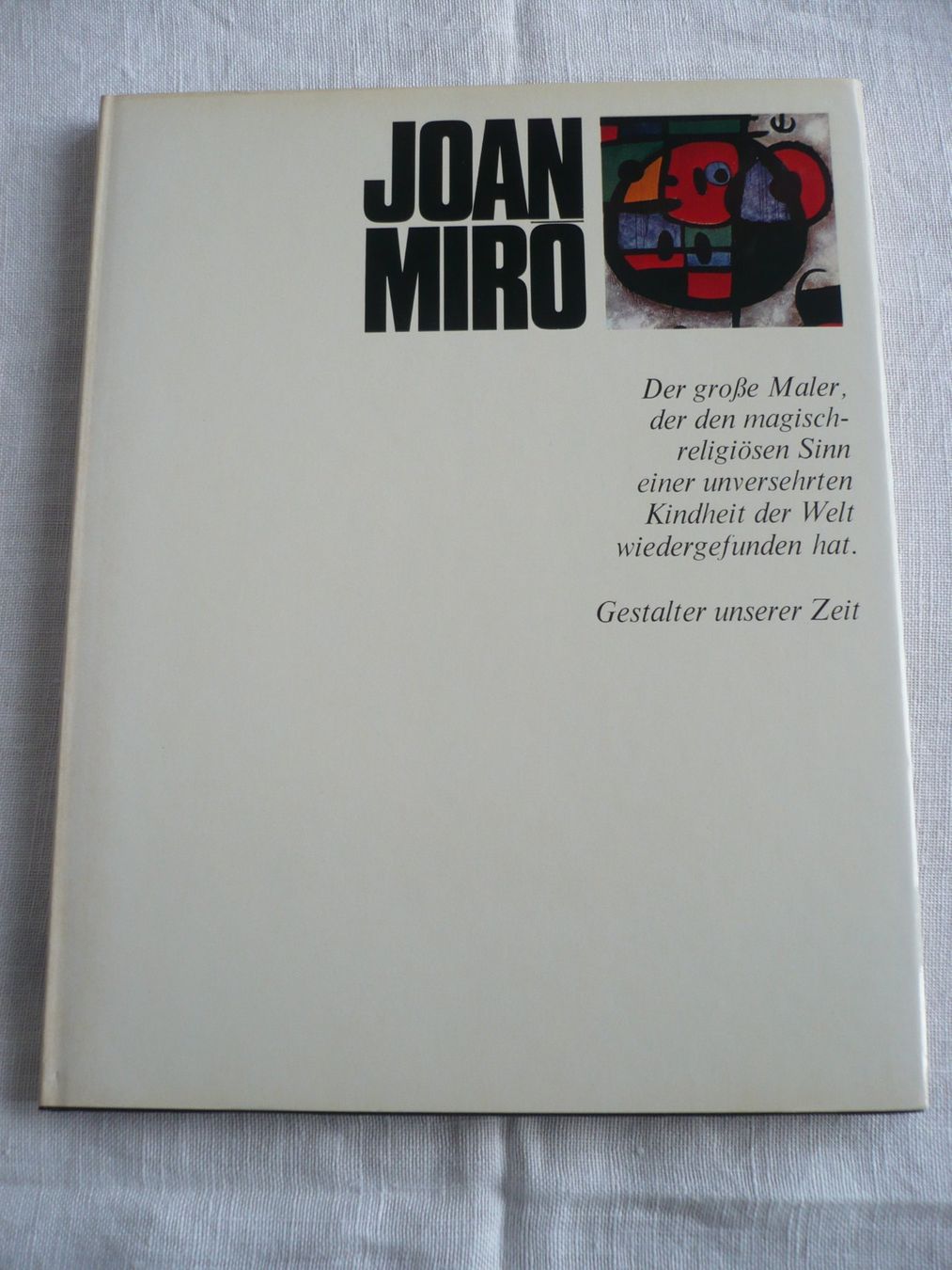 Livres: JOAN MIRO – D'occasion à Zürich par saltandpepper008