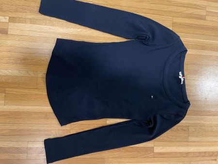Tommy Hilfiger Langarmshirt navi Gr. XS