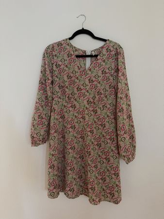2er Kleider-Set – gemustert & floral