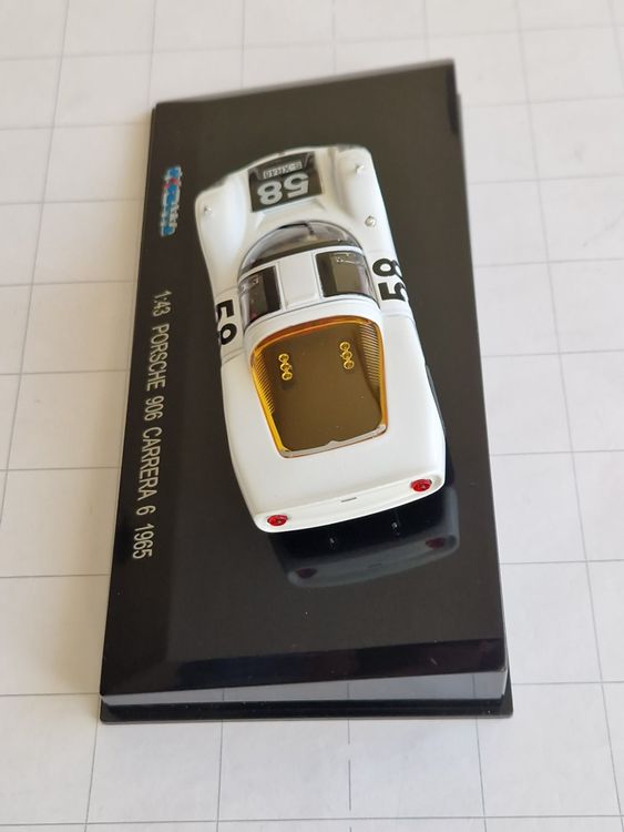 Lot De 2 Miniatures Porsche 906 Carrera 6 – Échelle 1:43 – Pilen Et Gama – Rare