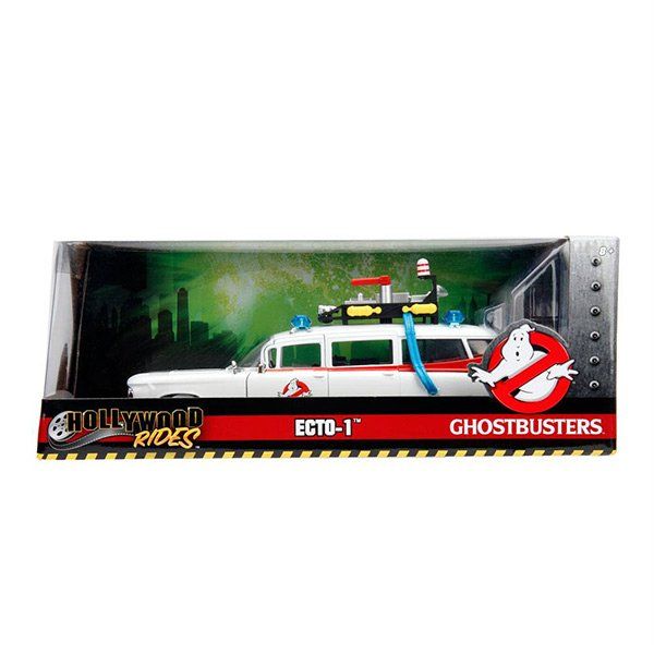 Jada Toys Modellini d'auto: Ghostbusters Diecast Modellauto Cadillac Ecto 1 - 1:24 – Nuovo e nell'imballaggio originale da Zofingen venduto da ActionSpielzeug 7
