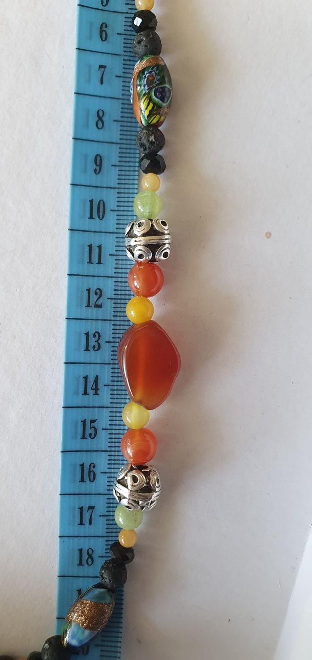 Catenine: Kette aus Murano und Edelstein mix – Nuovo (secondo la descrizione) da Benglen venduto da Meercat3 6