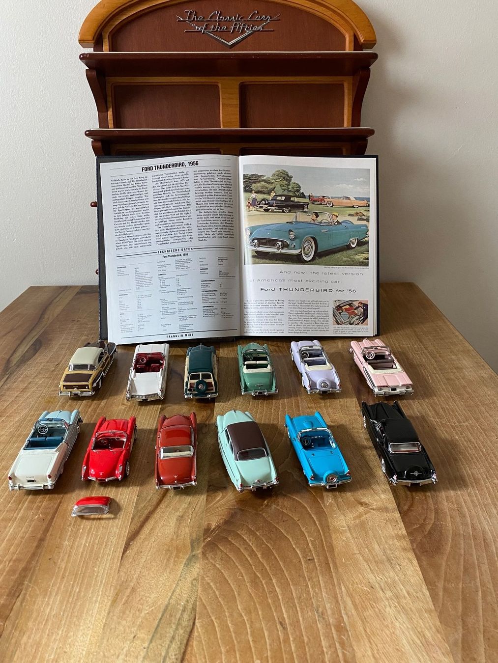 Franklin Mint Modellautos „The Classic Cars of the Fifties“ (Neu