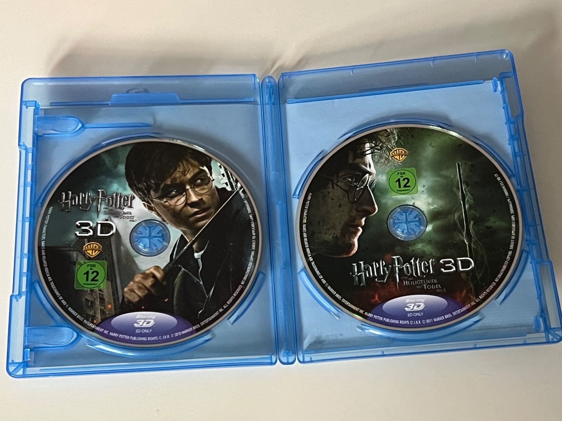 Alle DVDs: Harry Potter 3D - Heiligtümer des Todes Teil 1&2 Blu-ray – Neu (gemäss Beschreibung) aus Altstätten SG von sheamus 2