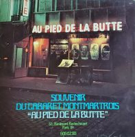 Vinyl LP  - Souvenir cabaret - Au pied de la Butte - France
