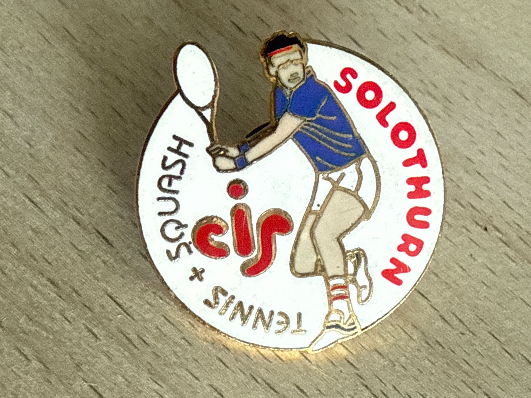 Plaquettes & Badges: Pin Squash Tennis Solothurn – D'occasion à Glattbrugg par Schweigmatt