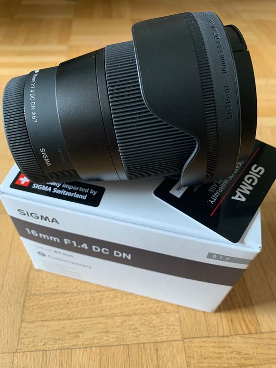 16 Mm F1.4 DC DN Objektiv Für HF-Halterung – Für Spiegellose Kameras Mit Crop-Sensor