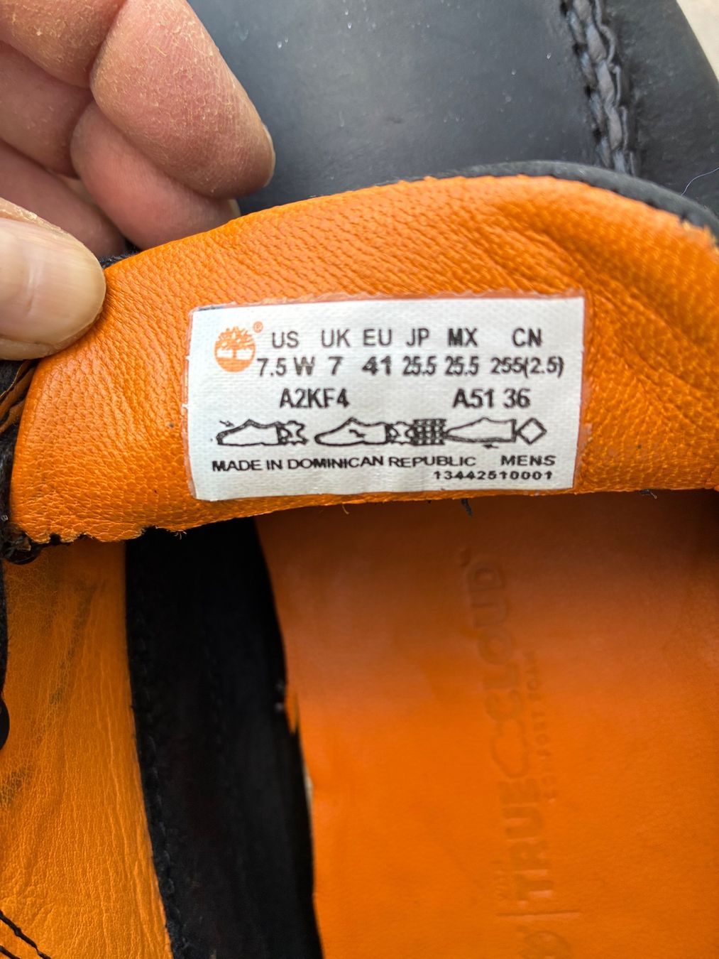Timberland Scarpe da uomo: Herren-Halbschuhe Timberland, schwarz – Nuovo (secondo la descrizione) da Zürich venduto da thetschi 2