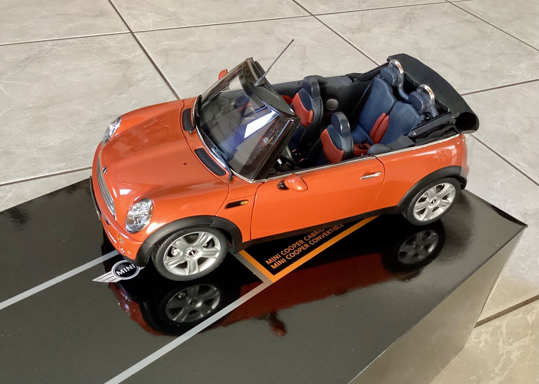 Kyosho Modellini d'auto: Mini Cooper Cabrio 1/12 Kyosho – Usato da Schoefflisdorf venduto da kamine61