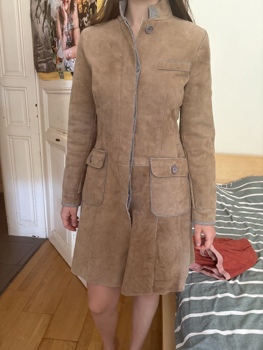 Brunello Cucinelli Cappotti: Brunello Cucinelli Jacke Coat Y2K Lammfell  – Usato da Bern venduto da LoveVintageY2K