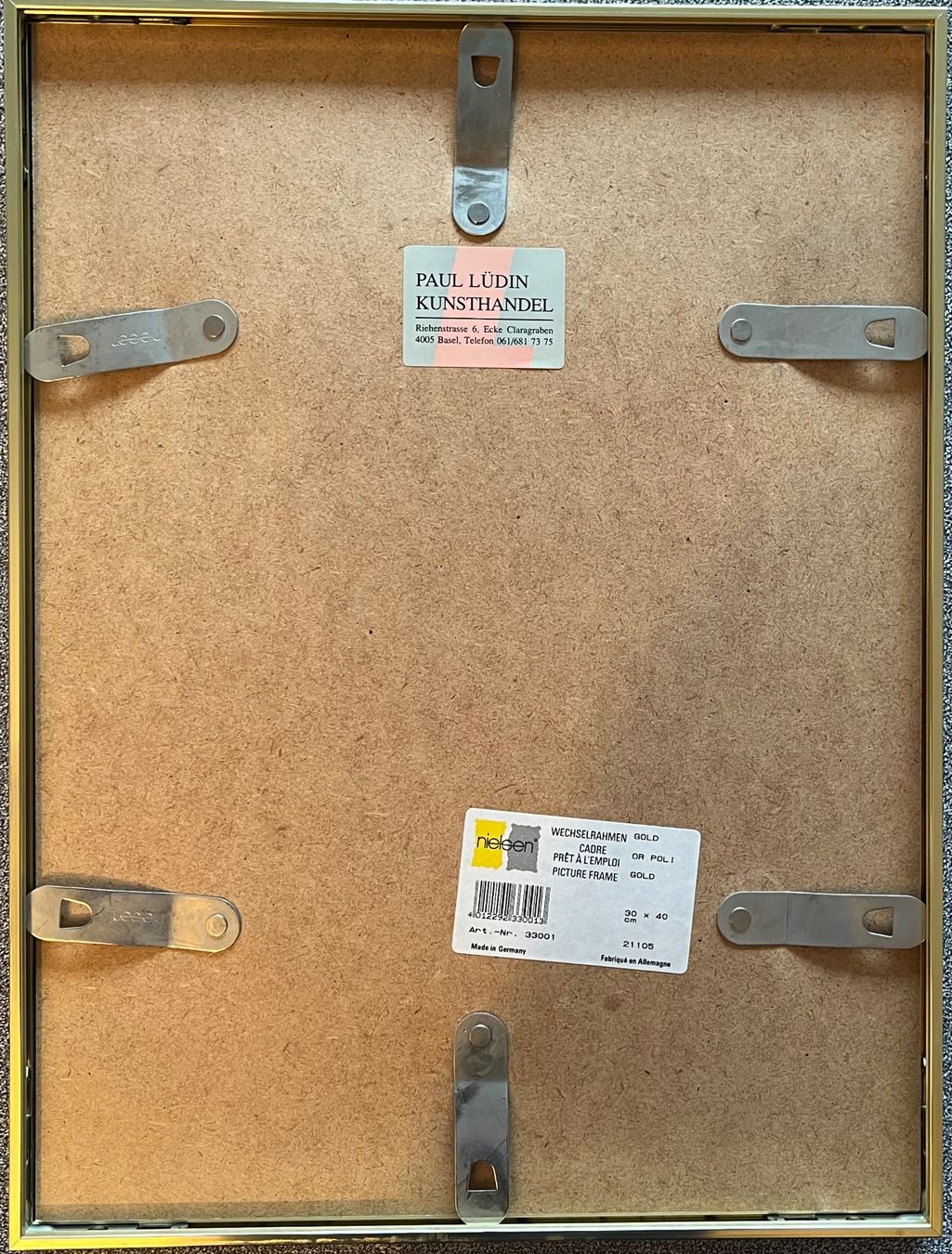 Dipinti: PIATTI Original signierte Eulenlithographie, gerahmt. – Usato da Basel venduto da PAUL_ART 5