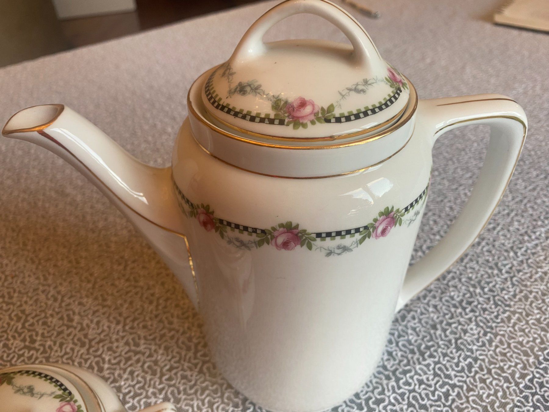 Set di piatti: antiker Kaffeekrug und Zuckerdose, KPM – Usato da St. Gallen venduto da Blin 1