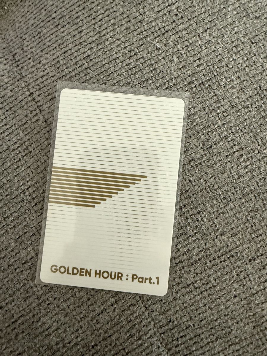 Sammelbilder & Trading cards: Golden Hour: Part.1 - Ateez – Neu und originalverpackt aus Castel San Pietro von val_rm7 1