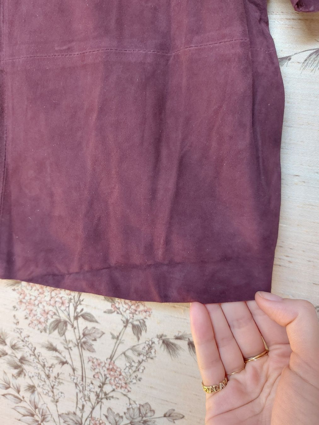 Top: Crop top vintage en cuir - T. S – Usato da Lausanne venduto da Super-cerise 3