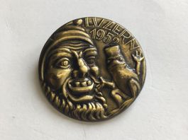 Fasnachts Plakette 1952 Luzern Luzerner