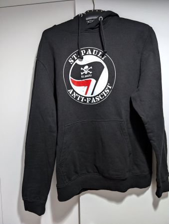 FC St. Pauli Antifa Hoodie Gr.M - Original Fanartikel