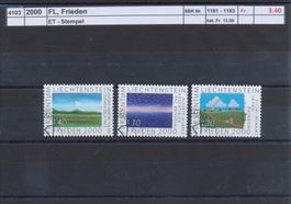 2000 FL, "Frieden", ET - Stempel