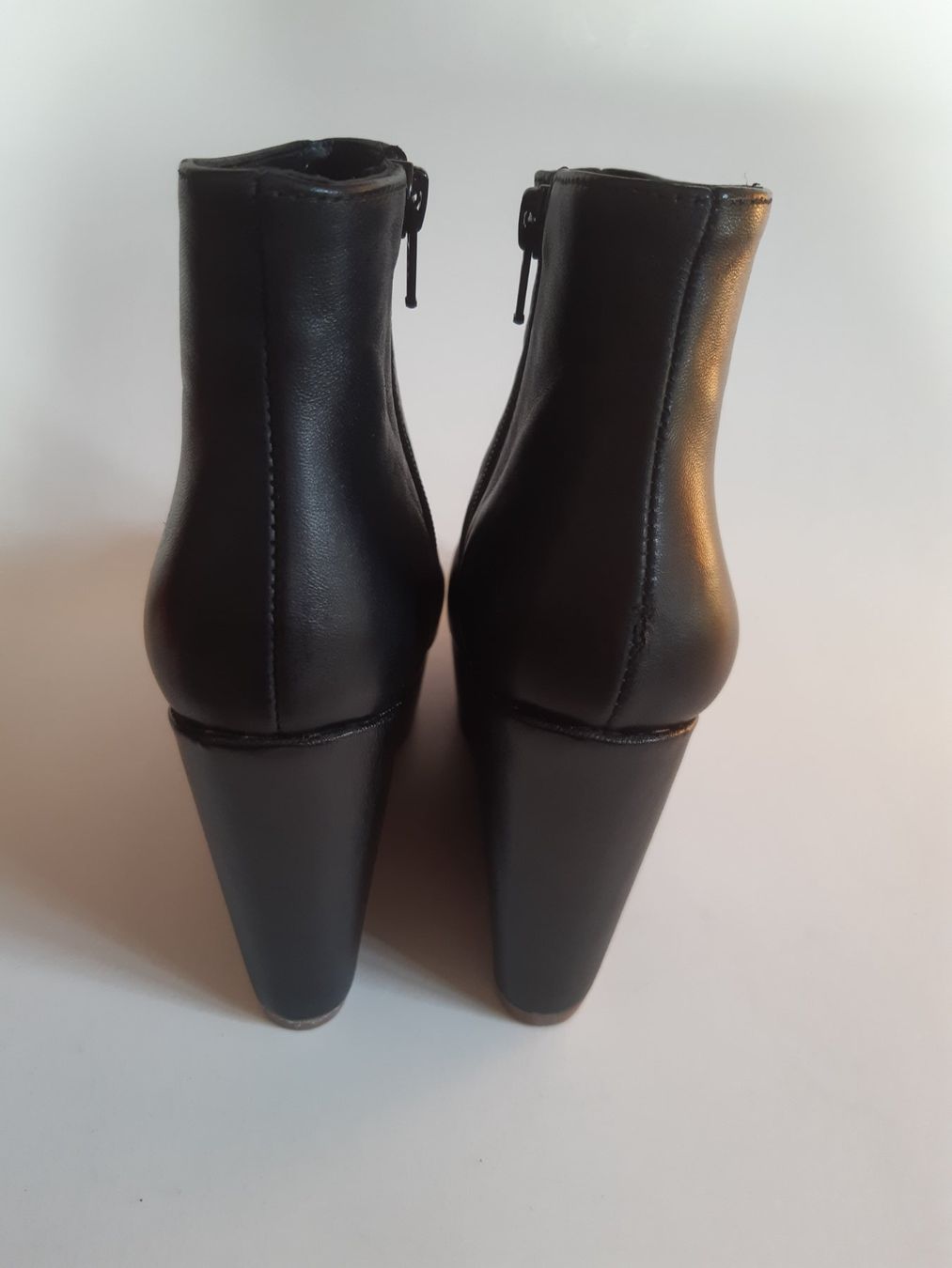 Scarpe da donna: Black real leather Clizia platform boots size 35 – Usato da Verscio venduto da giamma1985 4