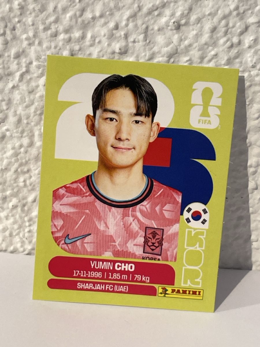 Panini Cartes à collectionner: FIFA World Cup 2026 VUMIN CHO Sticker KOR 5 Panini – Neuf (Voir description) à Sargans par Didis