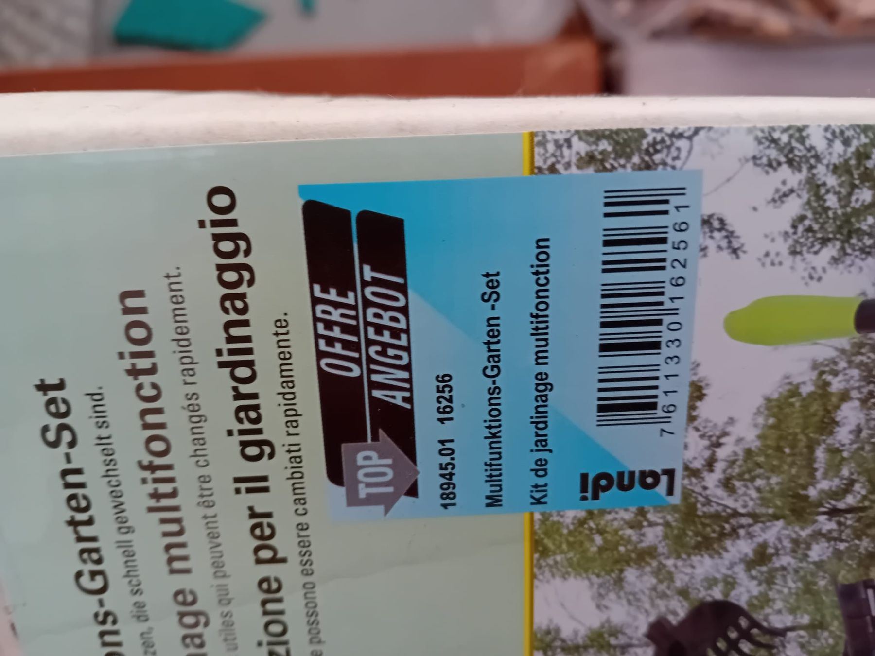 Tutti gli attrezzi: Multifunktions Garten Set, neu und OVP – Nuovo e nell'imballaggio originale da Dussnang venduto da Priska2285 2