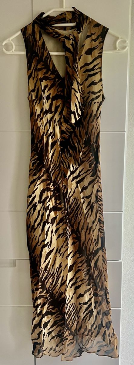 Kleider: PeR Angelo Kleid Gr. 36 - Sommerliches Tiger-Muster – Gebraucht aus Buchrain von mir_c5wl 1
