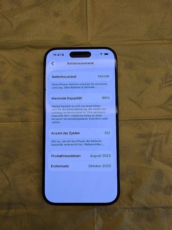 Apple Telefoni cellulari / Smartphones: Apple Iphone 15 Pro blau 128GB – Usato da Othmarsingen venduto da Oepfel 2
