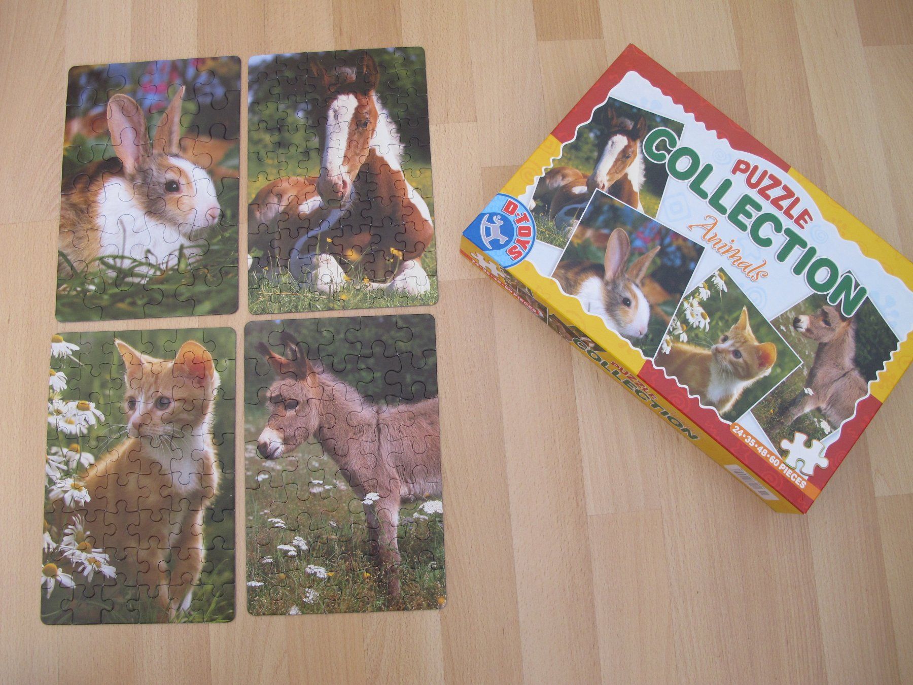 Puzzle: Puzzle Collection Animals, 24-60 Teile – Usato da Rheinfelden venduto da zwitschi_09
