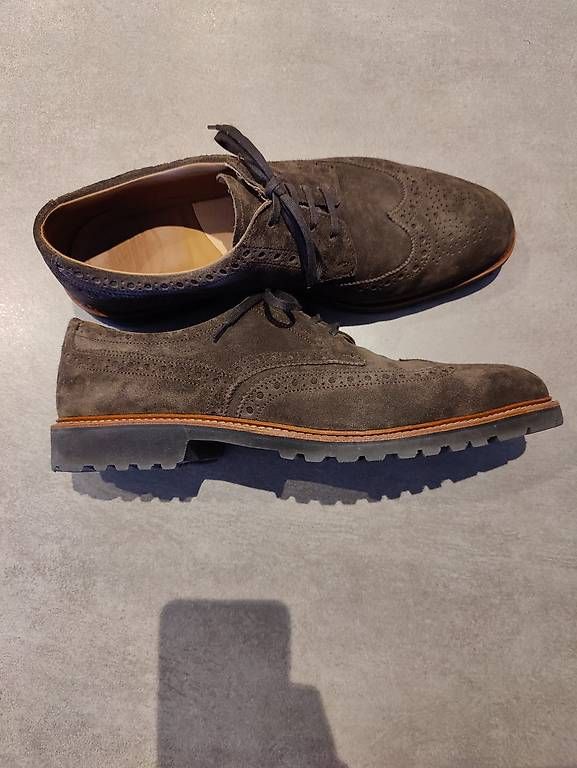 Chaussures hommes: Ludwig Reiter Wildleder Anzugschuhe – D'occasion à Wabern par gio_wg2y 2