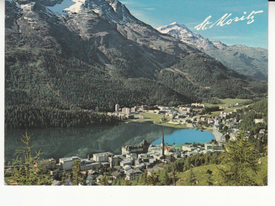 Cartoline postali: St. Moritz 1989 – Usato da Bürglen TG venduto da StampGraf
