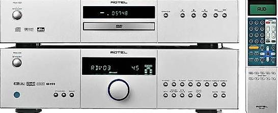 Ricevitori: ROTEL RECIEVER + DVD PLAYER RSX-03 / RDV-03 / SILVER / – Usato da Sarnen venduto da rem_l7bp