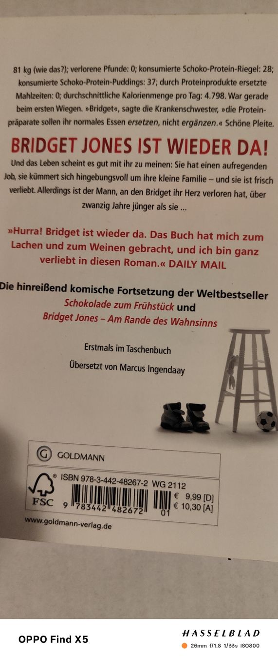 Libri: Bridget Jones, verrückt nach ihm – Usato da Volken venduto da katz5 2