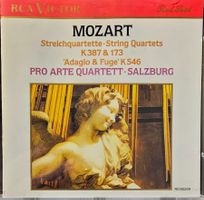 Mozart, Pro Arte Quartett - Streichquartette K387 & 173...