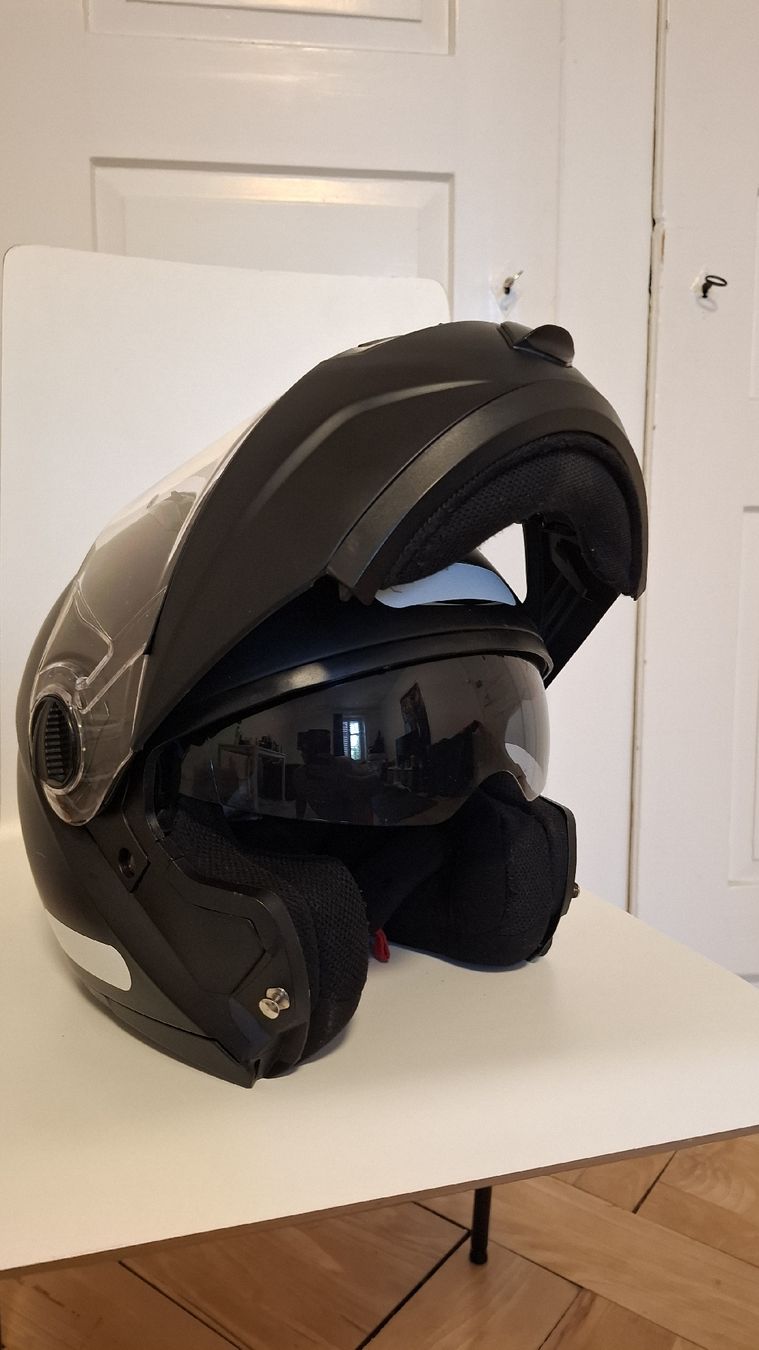 Caschi & visiere: Klapphelm / Motorradhelm mit integrierter Sonnenblende  – Usato da Zürich venduto da MaxiK 1