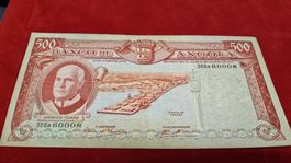 Angola 500 Escudos Banknote von 1970 - Top Zustand!