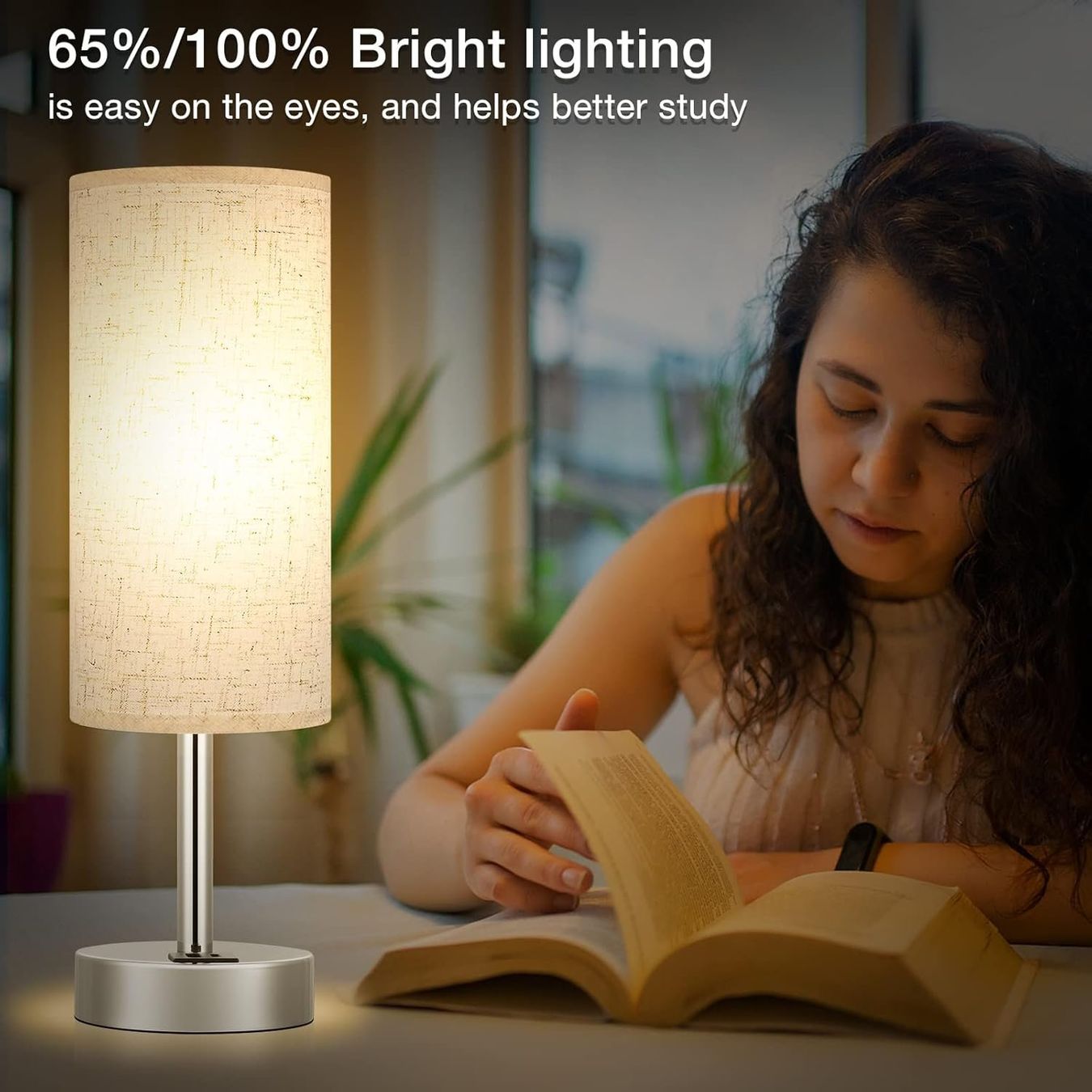 Lampen: Nachttischlampe Touch Dimmbar, Tischlampe mit Ladefunktion – Neu und originalverpackt aus Nuglar von SaleRitter 5