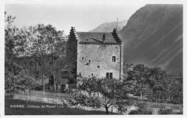 Siders (VS) Château de Muzot 13. Jahrhundert