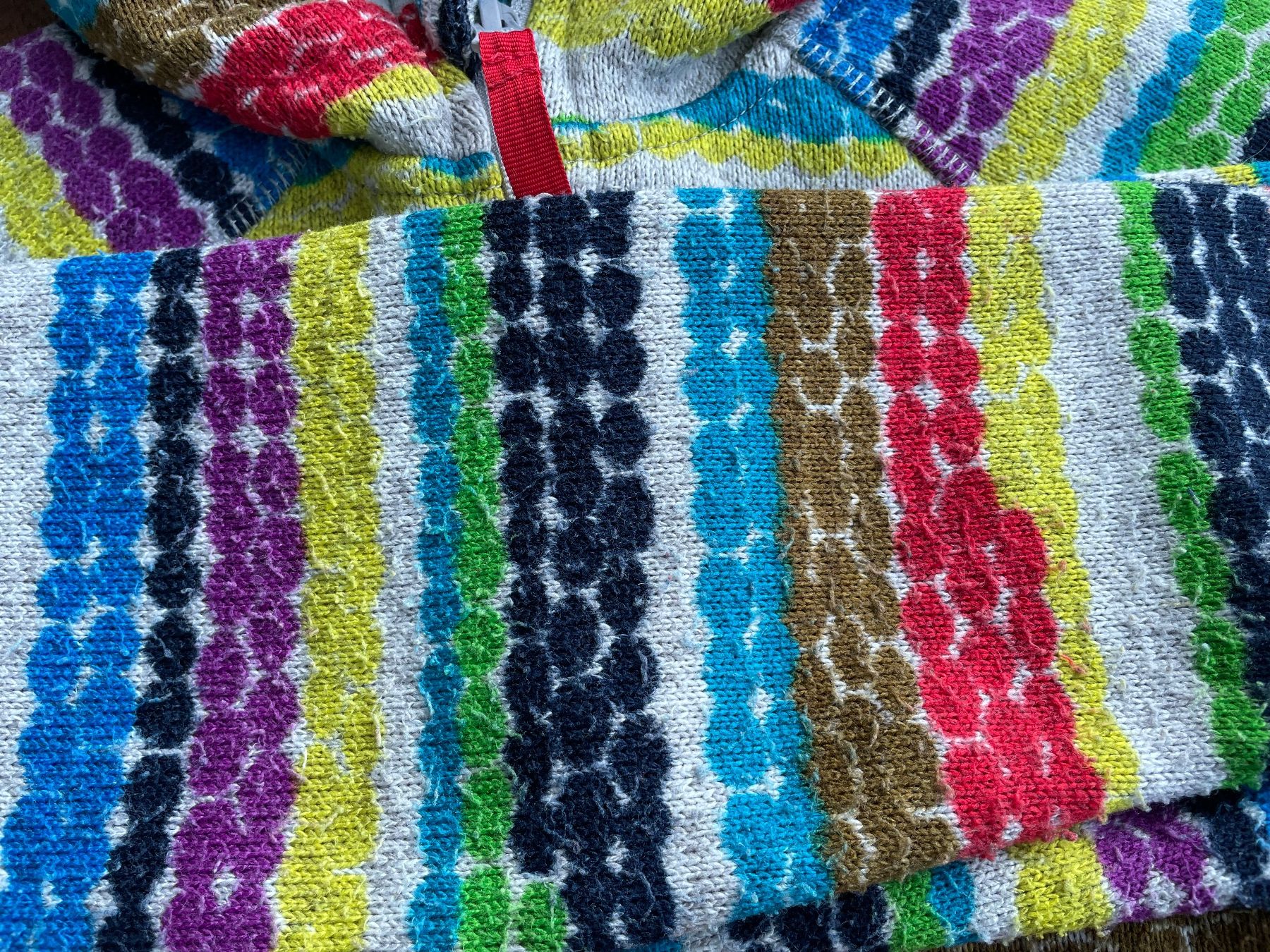 Reima Giacche & Cappotti: Reima Strickfleece Jacke bunt gestreift – Usato da Bern venduto da brup 4