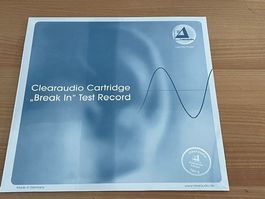 CLEARAUDIO CARTRIDGE „BREAK IN“ TEST RECORD - NEU!