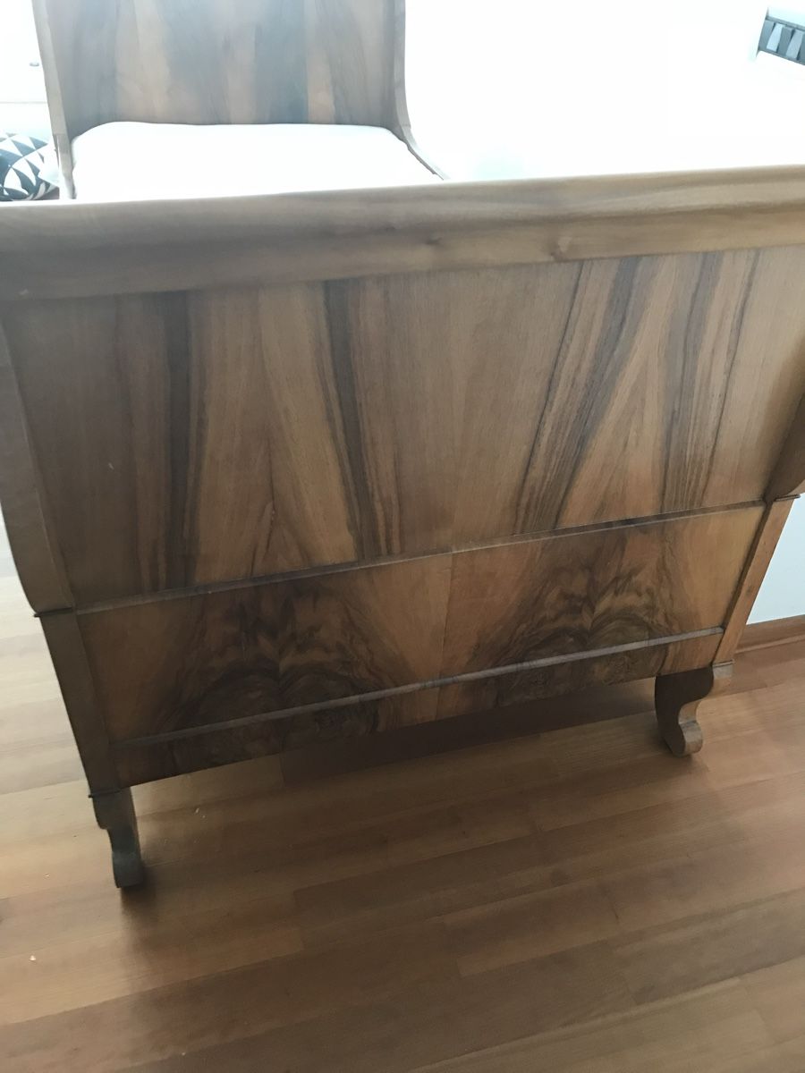 Letti: Elegantes Biedermeier Bett aus Kirschbaum – Usato da Wädenswil venduto da popey8820 3