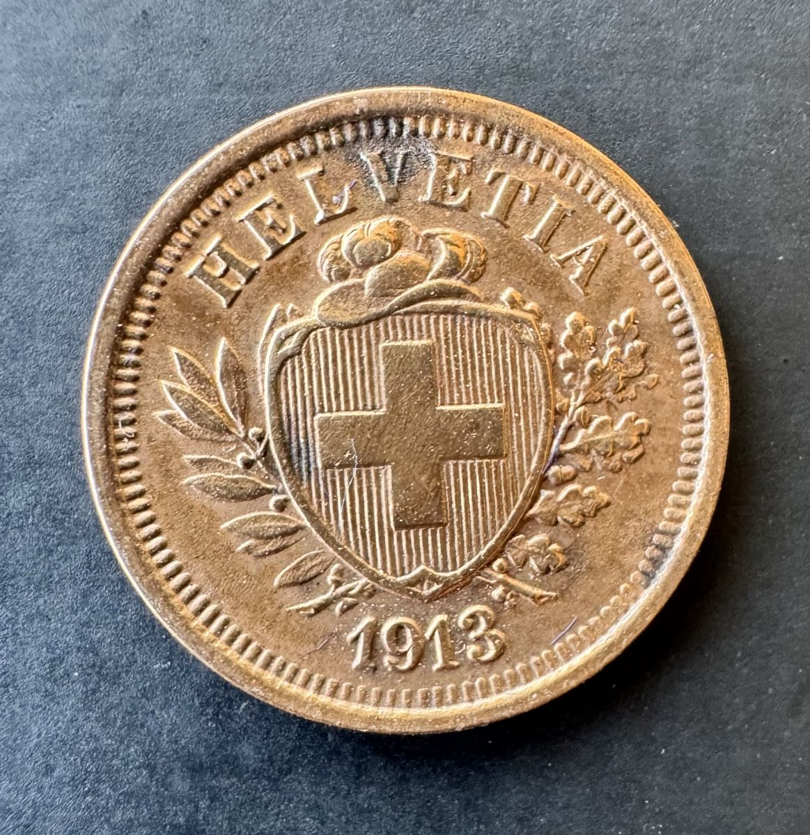 Tutti le monete: 1 Rappen 1913 – Usato da Meilen venduto da coins4sale