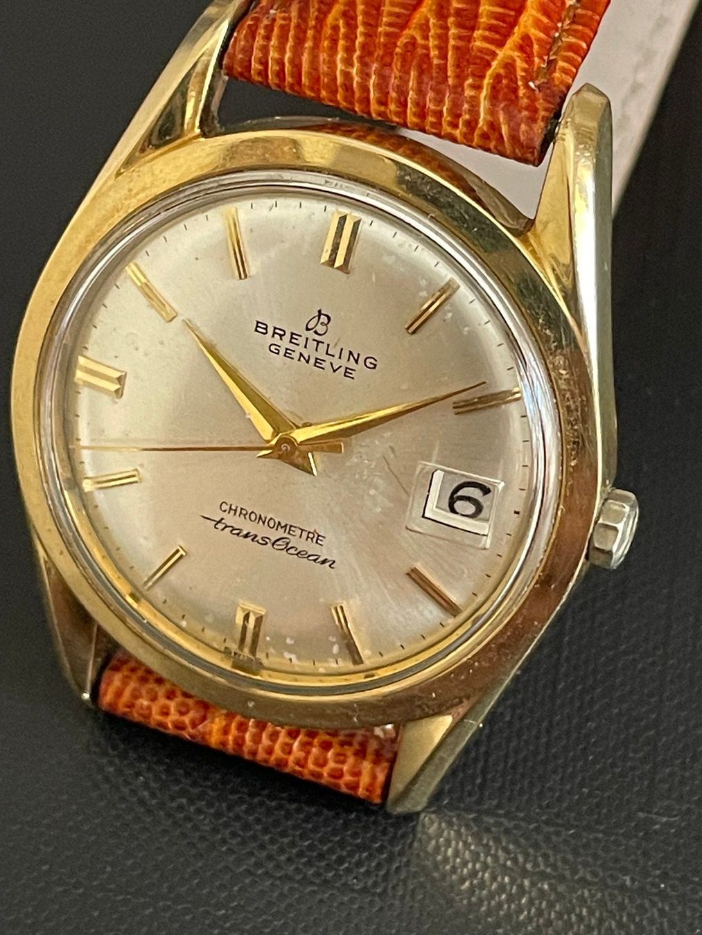 Breitling Orologi: BREITLING  Transocean   Chronometer Vintage 1960 er – Usato da Rodersdorf venduto da luculus46