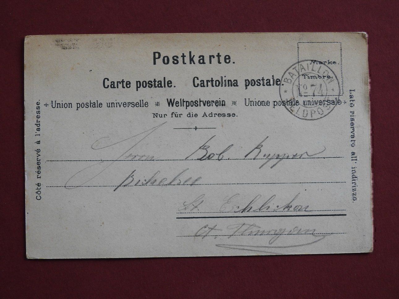 Cartoline postali: AK- ZÜRICH - Polytechnikum – Usato da Rain venduto da 999-800-K 1