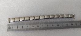 Uhrenarmband Stainless Steel 9.7 mm Anstoss, Silber Farbe